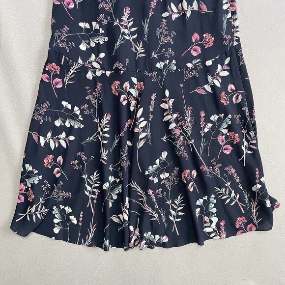 Banana Republic Flutter Sleeve Long Dress Sz 8 Blue Coquette Fairy Flowy - Picture 6 of 14